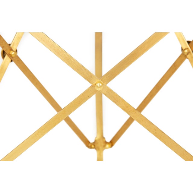 Pair of Bronze and Black Granite Demilune Console Tables, Manner of Jansen For Sale - Image 11 of 18