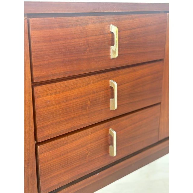 Wood Vintage Sideboard in Teak For Sale - Image 7 of 13