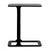 Contemporary Modern Black Portal End Table For Sale - Image 3 of 7