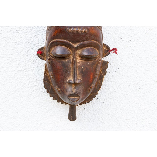 Wood Senufo Kpelie Finely Carved Mask For Sale - Image 7 of 9