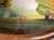 Art Nouveau 1910s Art Nouveau Oval Serving Tray Hand Painted & Signed by Germonde. Purchased at a Paris Flea Market. For Sale - Image 3 of 4