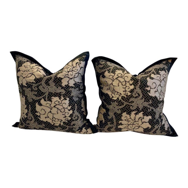 Jim Thompson Pillow Covers A Pair Chairish