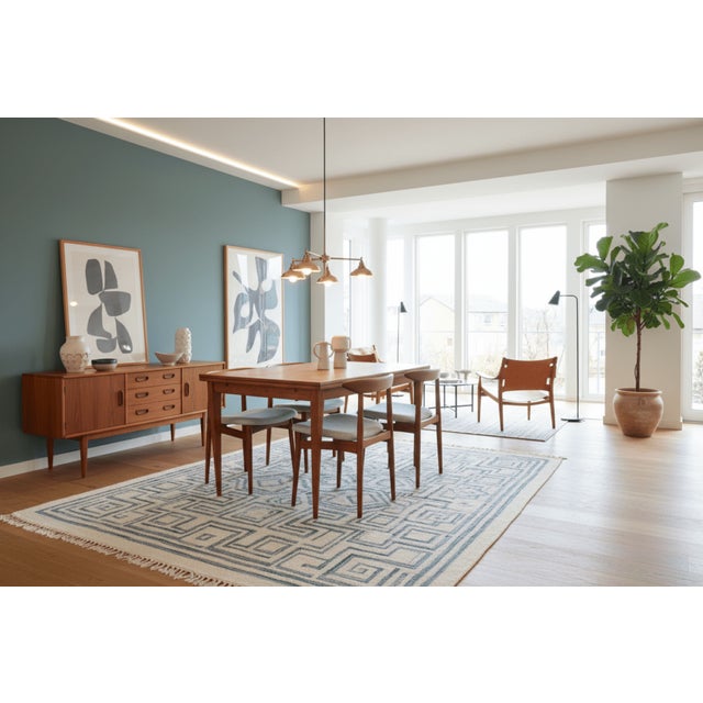 Mid-Century Modern Dining Table in Teak by Niels Otto Møller for J.L. Møllers, 1960s For Sale - Image 3 of 18