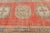 Mid 20th Century Red Distressed Vintage Oushak Rug For Sale - Image 4 of 7