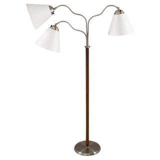Swedish Modern Floor Lamp, 1940s For Sale