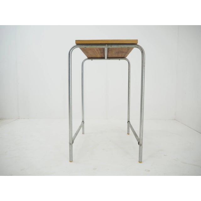 Mid-Century Chrome Side Table, 1960s For Sale - Image 4 of 12