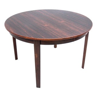 Round Dining Table, Denmark, 1960s For Sale