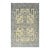 6x9 Ivory Hand-Knotted Wool Bamboo Silk Abstract Tree Motifist Design Carpet Rug For Sale