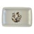 1960s Mosa Maastricht Dutch Botanical & Mushroom Porcelain Serving Platter For Sale