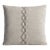 Lancaster Signature Madera Pillow in Capra Grey For Sale