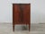 French 19th Century Walnut Three-Drawer Commode with Grey Marble Top For Sale - Image 11 of 12
