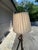 Wood Early 20th Century Pair of Chinoiserie Floor Lamps With Silk Shades For Sale - Image 7 of 12