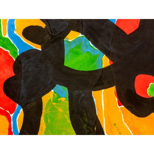 Contemporary Jack Roth "Rope Dancer #5" Acrylic on Canvas, 1980 For Sale - Image 3 of 10