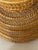 1950s Set of 3 Ornate Woven Wicker Reed Bread Baskets For Sale - Image 5 of 5