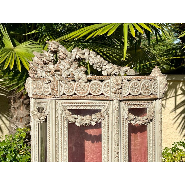 Louis XVI Style Vitrine, 19th Century For Sale - Image 6 of 18