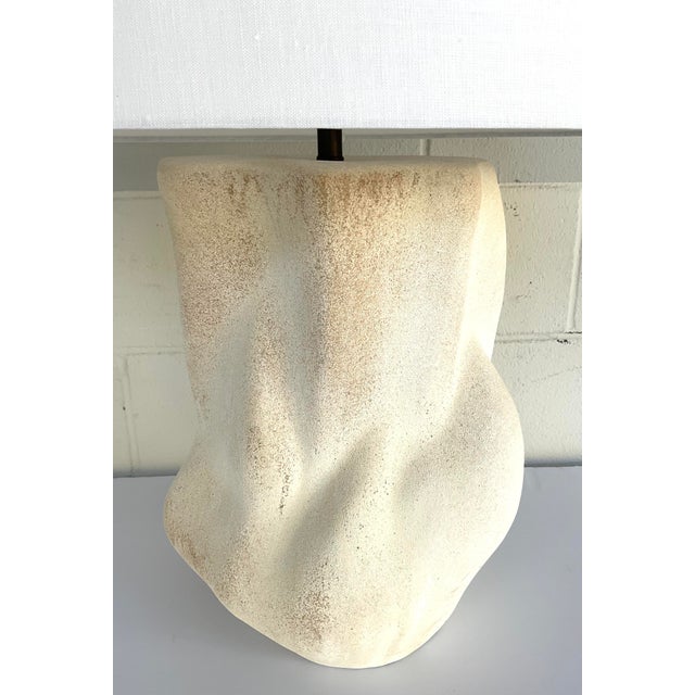 Revelation Brutalist Inspired Sculptural Grotto Table Lamp For Sale In Atlanta - Image 6 of 6