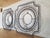 Meant to hold plates, these rustic wire frames are interesting enough to be hung as is. They have a very romantic/rustic...