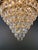 Gold Empire Style Crystal Basket Chandelier Handcrafted Crystal Ornamentation For Sale - Image 8 of 11