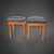 Early 19th Century Antique Biedermeier Stools in Cherry Wood, 1825, Set of 2 For Sale - Image 5 of 5