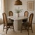 Karl Springer Minimalist Postmodern "Teardrop" Travertine Marble Dining Table Fluted Carved Base (Italy) For Sale - Image 4 of 16