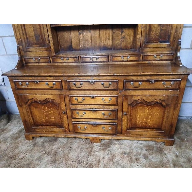 Mid-Century Victorian Oak Dresser from Ipswich, 1950 For Sale - Image 3 of 18