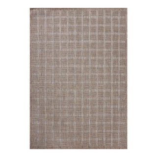 Amber Lewis x Loloi Topanga Natural / Bone 9'-2" x 12'-0" Area Rug For Sale
