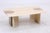 Vintage Travertine Coffee Table, 1980s For Sale - Image 3 of 13