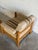In Style of Henning Kjærnulf Oak Lounge Chair With Striped Upholstery Danish Mid-Century Modern 1970s For Sale - Image 9 of 9