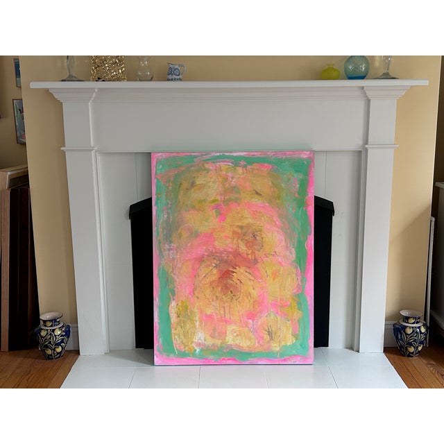 Spring Fusion, Bold Contemporary Acrylic Abstract Painting by Stephen Remick For Sale - Image 11 of 11