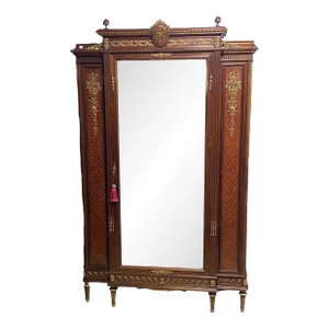 19th Century French Gilt Bronze-Mounted Armoire by François Linke