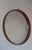 Scandinavian Round Teak Wall Mirror, 1960s For Sale - Image 4 of 8