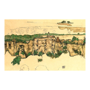 Egon Schiele Landscape Giclee Limited Edition