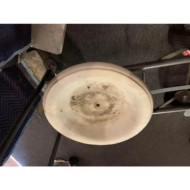 Pair of Concrete Cherub Putti Planters With Stands. Large Size For Sale In Washington DC - Image 6 of 11