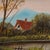 Vintage Landscape Painting, Scottish School, Framed, Oil, Riverbank Scene, Art For Sale - Image 9 of 11