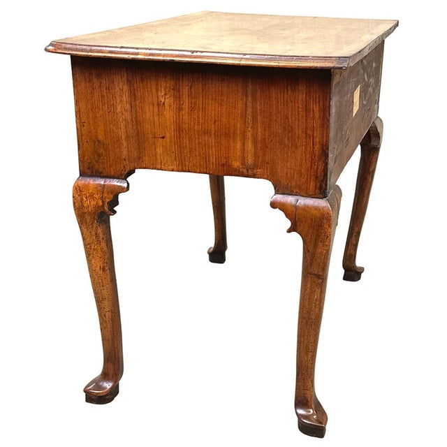 Early 18th Century Georgian Walnut Lowboy, 1730 For Sale - Image 11 of 16