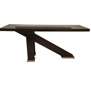Century Black Omni Console Table For Sale