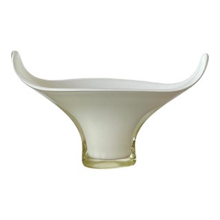 Vintage Italian Art Glass Bowl For Sale