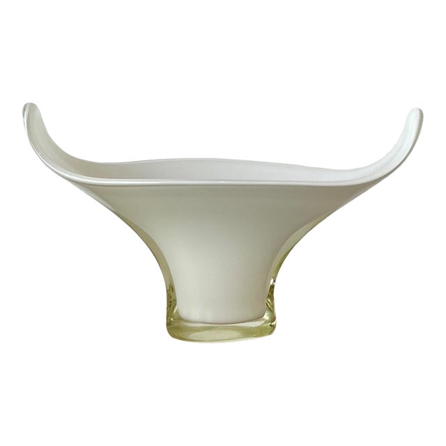 Vintage Italian Art Glass Bowl For Sale