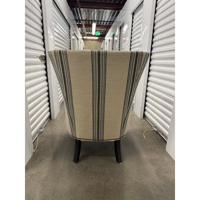 Williams-Sonoma Williams Sonoma Chelsea Wingback Chair - Nailhead Trim, Retail $1500+, Priced to Sell For Sale - Image 4 of 9