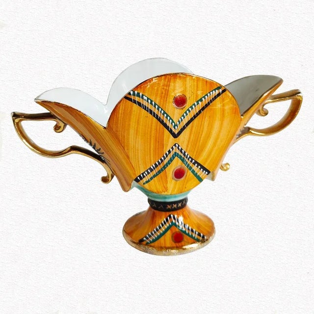 Ceramic Table Centerpiece from C. A. T. For Sale - Image 3 of 16