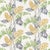 Harlequin Toshiko Fabric in Saffron / Charcoal / Wasabi For Sale
