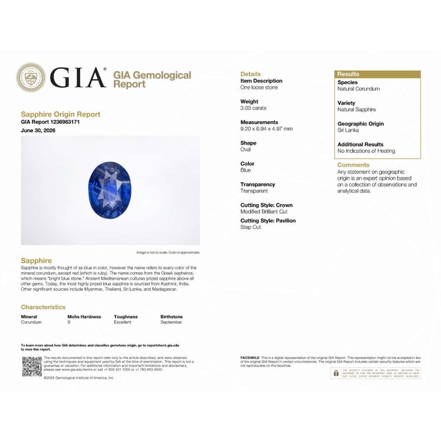Stunning natural blue oval no-heat Ceylon sapphire with diamond halo ring, GIA certified. High jewelry by Alexander...