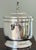 Take a step back in time! This silverplate ice bucket with thermal glass liner would be an elegant addition to your bar....