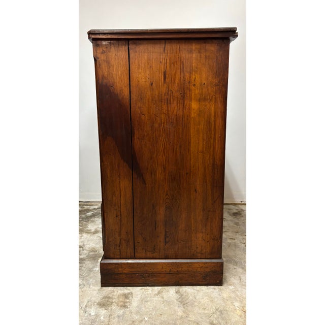 Antique Irish Pine Chest of Drawers For Sale - Image 4 of 12
