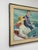 The Boatman Original Oil Painting Signed m.w. Picchi Couple Boat Nautical Art For Sale - Image 11 of 13