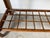 1970's Vintage Coastal Geometric Rattan & Glass Top Console Table For Sale - Image 13 of 16