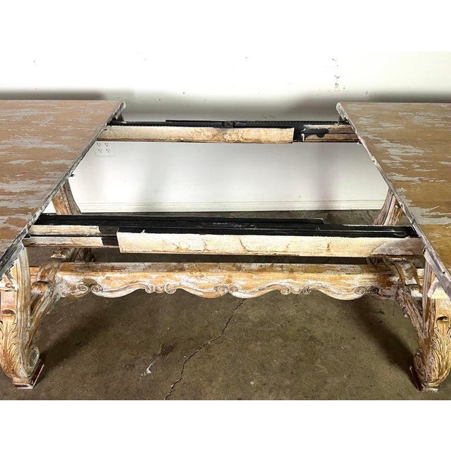 Italian Painted Trestle Table C. 1900 For Sale - Image 17 of 18
