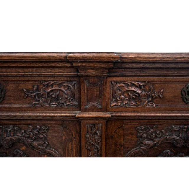 Oak Cabinet, France, 1920s For Sale - Image 6 of 11