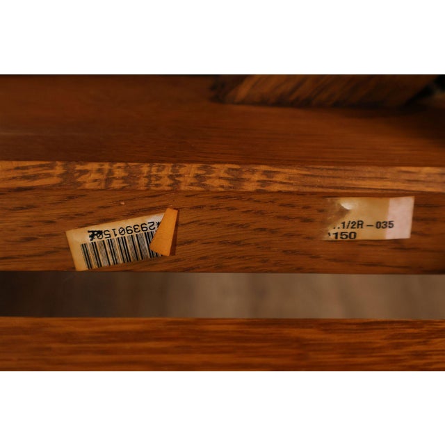 Stickley Mission Collection Harvey Ellis Oak Rocking Chair For Sale - Image 18 of 18