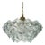 Mid-Century Modern Pendant Light with 27 Hexagonal Glass Panels, 1960s For Sale
